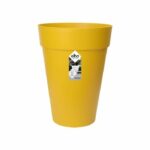 Comprar Elho loft urban maceta redonda high 35 - amarillo - Ø 34 x h 45 cm - exterior - 100% reciclado