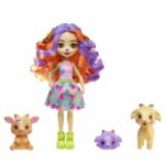 Comprar Enchantimals-familia de golita cabra-muñeca y 3 figuras de cabra hxc00