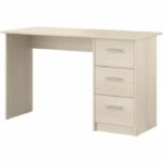 Comprar Essentielle escritorio 3 cajones - decoración de acacia clara - l 121