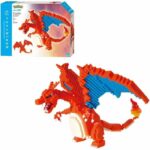 Comprar Figura pokémon charizard - bandai - nanoblock - figura brick 860 piezas - kit de construcción - nbpm80