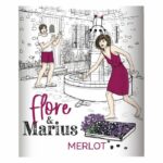 Comprar Flore & marius 2022 igp atlantique merlot - vino tinto de burdeos