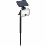 Comprar Foco exterior - brilliant - joplin - led y solar - detector - plástico y vidrio - 4 w - negro