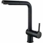 Comprar Grifo de cocina mezclador rousseau matsouko - con ducha de mano - negro