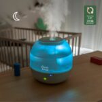 Comprar Humidificador de aire de burbujas badabulle - garantiza un buen nivel de humedad - luz nocturna integrada - boquilla de 360° - hasta 16 horas de duración de la batería (2l)