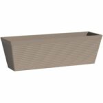 Comprar Jardinera - garden id - green care impact taupe - 50 x 16 x 16 cm - garantía de 10 años - 100% reciclado - resistente a los rayos uv/gel