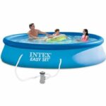 Comprar Kit de piscina autoportante intex easy set - Ø396 x 83 cm