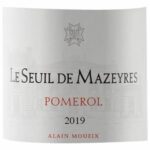 Comprar Le seuil de mazeyres 2019 pomerol - vino tinto burdeos