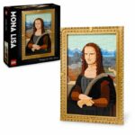 Comprar Lego art 31213 la mona lisa - set de construcción para pintar leonardo da vinci - decoración