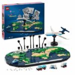 Comprar Lego family 41838 recuerdos de viaje - mapa mundial - regalo para viajeros