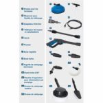 Comprar Limpiador eléctrico de alta presión hce2600 scheppach (bricolaje) 230-240 v