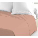 Comprar Lovely home sábana encimera 100% algodón 180x290 cm - 1 persona - rosa