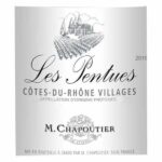 Comprar M. chapoutier les pentues 2019 côtes du rhône villages - vino tinto del valle del ródano