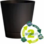 Comprar Maceta de reserva de agua - garden id - green care sense negro-antracita 40 cm - garantía 10 años - 100% reciclado