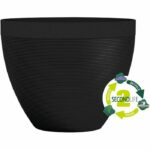 Comprar Maceta - garden id - green care impact black-anth - 40 x 31 cm - 10 años de garantía - 100% reciclado - resistente a los rayos uv/gel