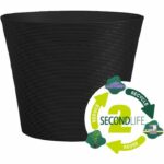 Comprar Maceta - garden id - green care sense negro-antracita - 30 x 27 cm - 10 años de garantía - 100% reciclado - resistencia a los rayos uv y a las heladas