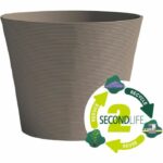 Comprar Maceta - garden id - green care sense taupe - 30 x 27 cm - 10 años de garantía - 100% reciclado - resistencia a los rayos uv y a las heladas