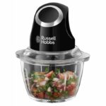 Comprar Mini picadora - russell hobbs - desire 24662-56 - 200 w - recipiente de cristal 1 l - cuchillas de acero inoxidable - negro mate