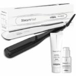 Comprar Pack steampod 3.0 - l'oréal professionnel - ufr10011 - plancha de vapor profesional 2 en 1 - suero - tratamiento activado por vapor - blanco