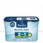 Comprar Pintura 2 en 1 para paredes y techos - blanco mate - ripolin - 5 l