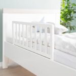 Comprar Roba barandilla de cama de madera 90 cm - protección anticaída segura para bebés y niños - 18 meses a 5 años - fácil montaje - blanco