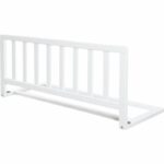 Comprar Roba barandilla de cama de madera 90 cm - protección anticaída segura para bebés y niños - 18 meses a 5 años - fácil montaje - blanco