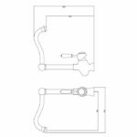 Comprar Rousseau grifo de cocina mezclador - sin ducha de mano - cromo