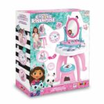 Comprar Smoby - gabby y la casa mágica - tocador infantil 2 en 1 - taburete incluido - 12 accesorios - espejo regulable