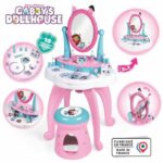 Comprar Smoby - gabby y la casa mágica - tocador infantil 2 en 1 - taburete incluido - 12 accesorios - espejo regulable