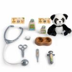 Comprar Smoby - maletín veterinario - 1 peluche panda y muchos accesorios - producto 2 en 1: jaula de transporte - fabricación francesa