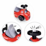 Comprar Smoby - portabebés 2 en 1 - auto red - caja debajo del sillín + bocina - a partir de 10 meses - fabricado en francia