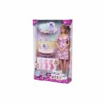 Comprar Smoby - steffi love - futura mamá - muñeca maniquí embarazada (29cm) - accesorios bebé - botón para agrandar su barriga