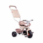 Comprar Smoby - triciclo evolutivo infantil be fun comfort - rosa - bastón parental extraíble - reposapiés retráctil