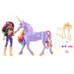 Comprar Spin master unicornio con funciones 28 cm wildstar + muÑeca 24 cm unicorn academy