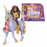 Comprar Spin master unicornio con funciones 28 cm wildstar + muÑeca 24 cm unicorn academy