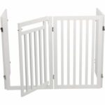 Comprar Trixie barrera con puerta - 60/160 x 81 cm - blanco - para perros