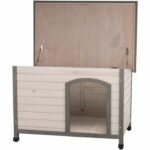 Comprar Trixie - natura - caseta para perros talla m 104×72×68 cm. techo plano clásico