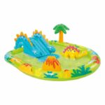 Comprar Zona de juegos hinchable - intex - little dino - 143 litros - 2 años+ - 191 x 152 x 58 cm - incluye: tobogán