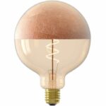 Comprar Bombilla led e27 - calex - especiales xxl g125 - filamento espiral simple - 4 w - 120 lm - 1800 k - cobre