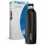 Comprar Botella brita para refrescotrio - acero inoxidable - 1l - negro