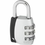 Comprar Candado de combinación - abus - 155/30 b/dfnli - arco de acero - código digital de tres dígitos personalizable