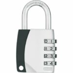 Comprar Candado de combinación - abus - 155/40 b/dfnli - arco de acero - código digital de tres dígitos personalizable