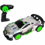 Comprar Coche teledirigido - exost - metal cromado 1:14 - 15 km/h - 31 -5 cm - plateado y verde - 5 años