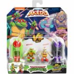 Comprar Figuras raphael vs rocksteady - akedo - moose toys