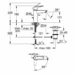 Comprar Grohe - lavabo monocommande mequer - tamaño m