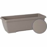 Comprar Jardinera - garden id teramo - taupe 60 cm - durabilidad - reserva de agua integrada - reciclado y 100% reciclable - volumen para plantas