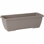 Comprar Jardinera - garden id teramo - taupe 60 cm - durabilidad - reserva de agua integrada - reciclado y 100% reciclable - volumen para plantas