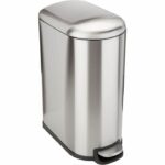 Comprar Kitchen move cubo de basura de cocina estrecho - acero - 40l fuller