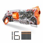 Comprar Lockable blaster - zuru - xshot skins lock gun - blaster con combinación de bloqueo y cañón giratorio con 8 dardos