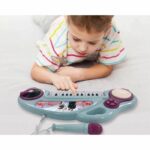 Comprar Piano electrónico infantil frozen con efectos de luz.
