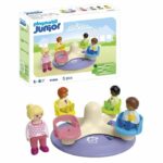 Comprar Playmobil junior 71701 niños y torniquete - incluye cuatro personajes y un torniquete - a partir de 1 año